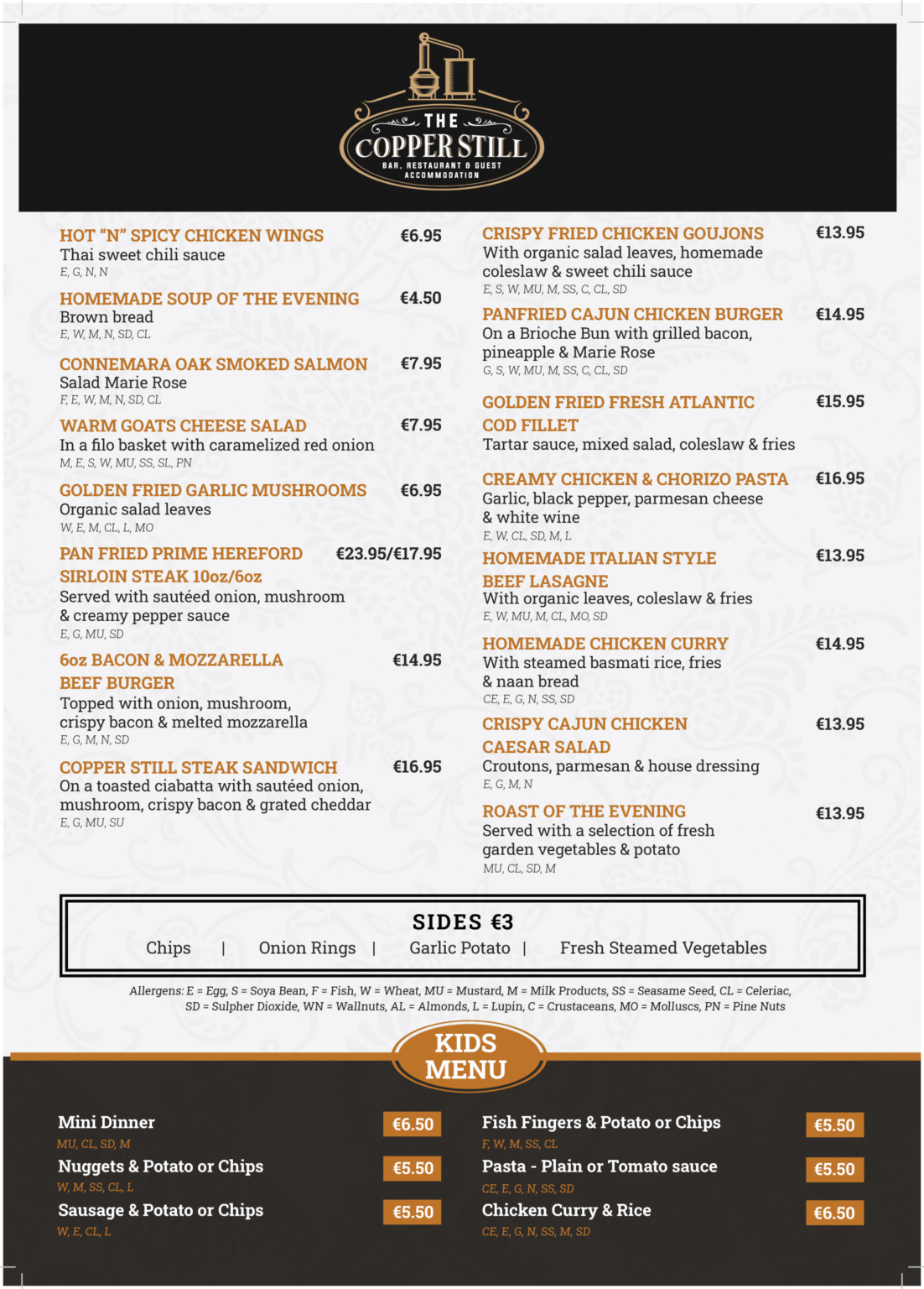 The Copper Still Bar Bar, Restaurant, and Guest